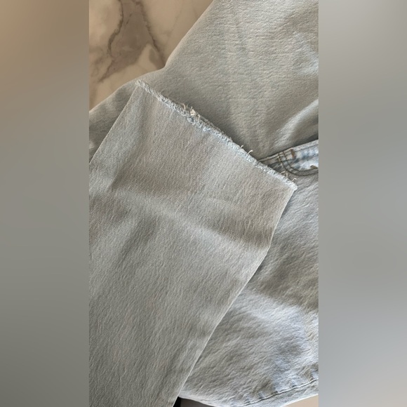 Abercrombie & fitch Mid rise the 90s straight jean size 31 short NWt - Picture 7 of 7